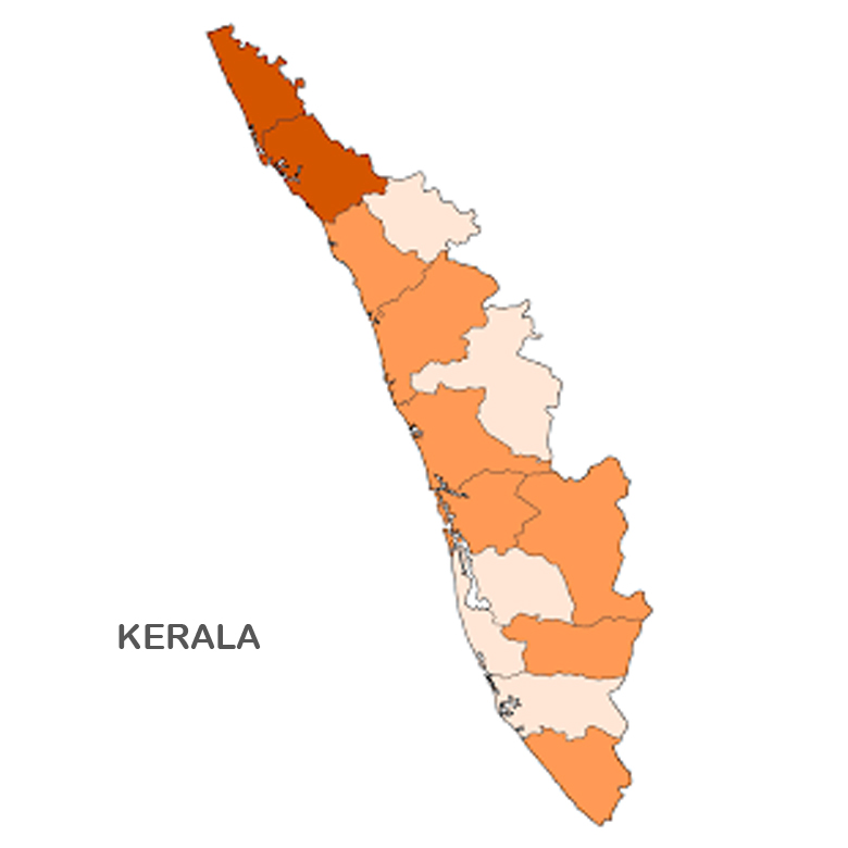 Kerala State Map