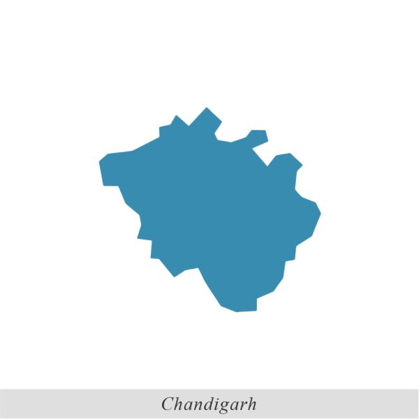 map of Chandigarh