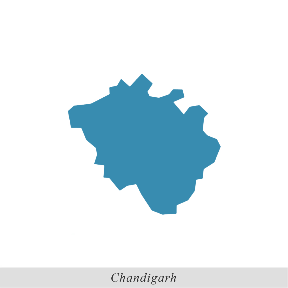 map of Chandigarh