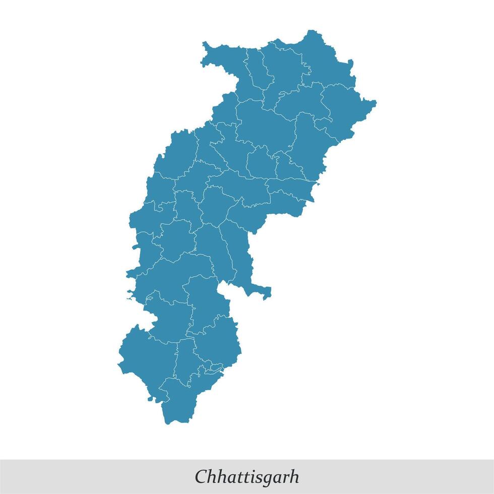 map of Chhattisgarh