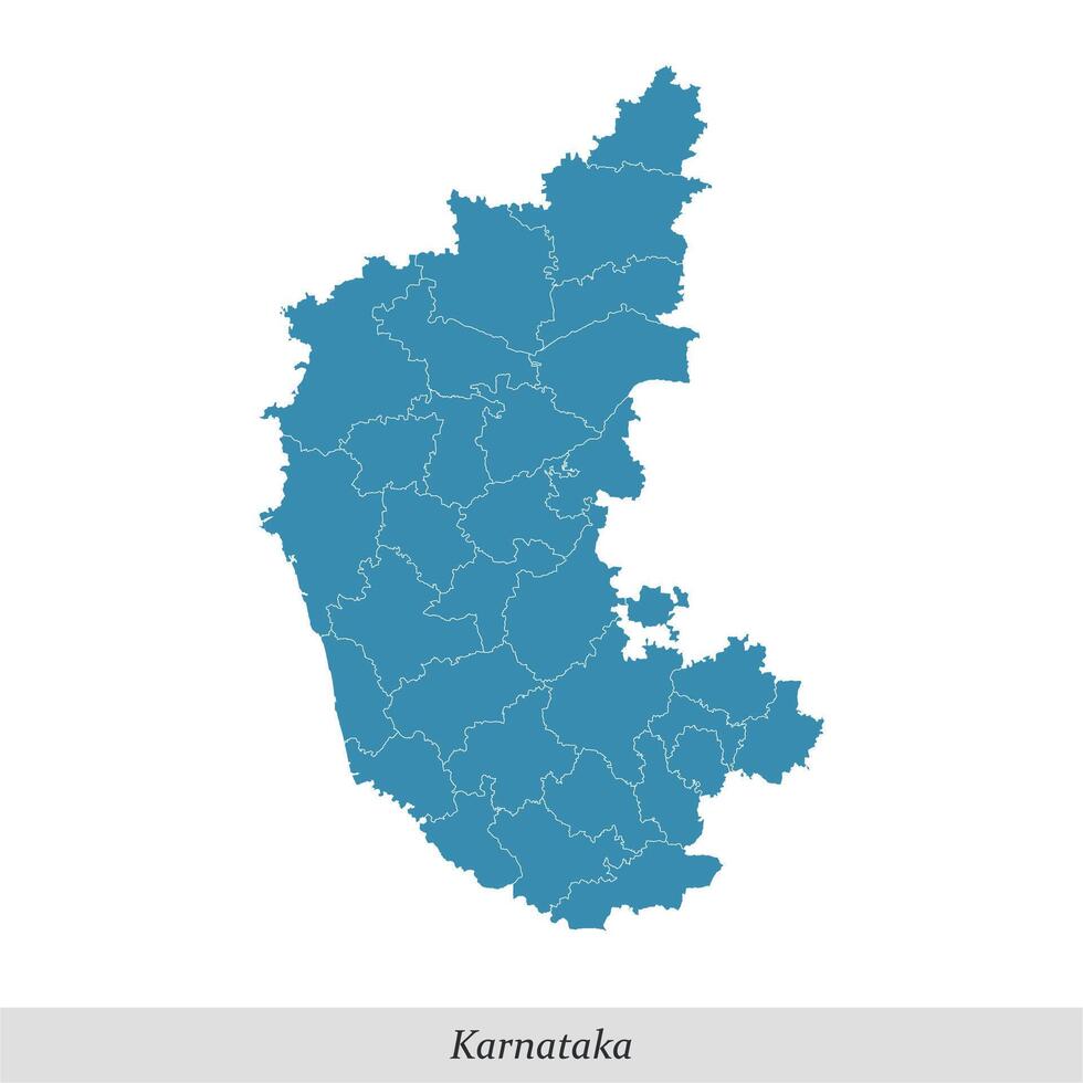 map of Karnataka