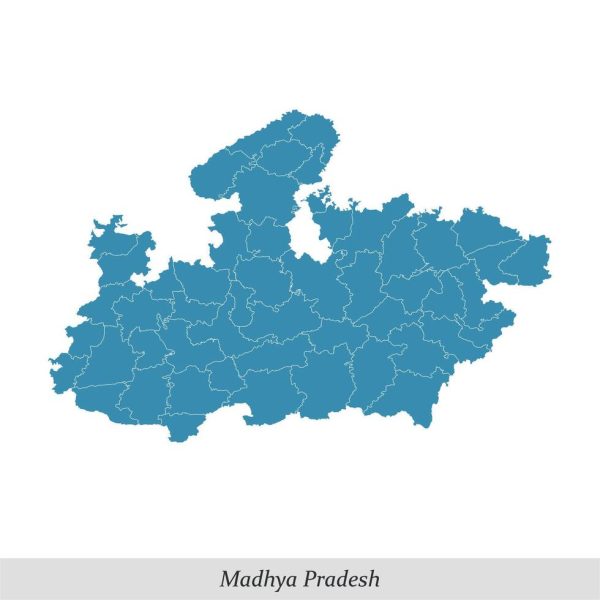 map of Madhya Pradesh