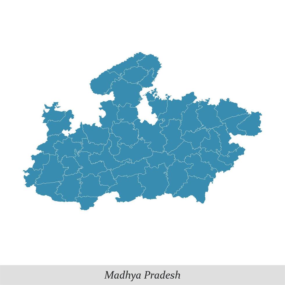 map of Madhya Pradesh
