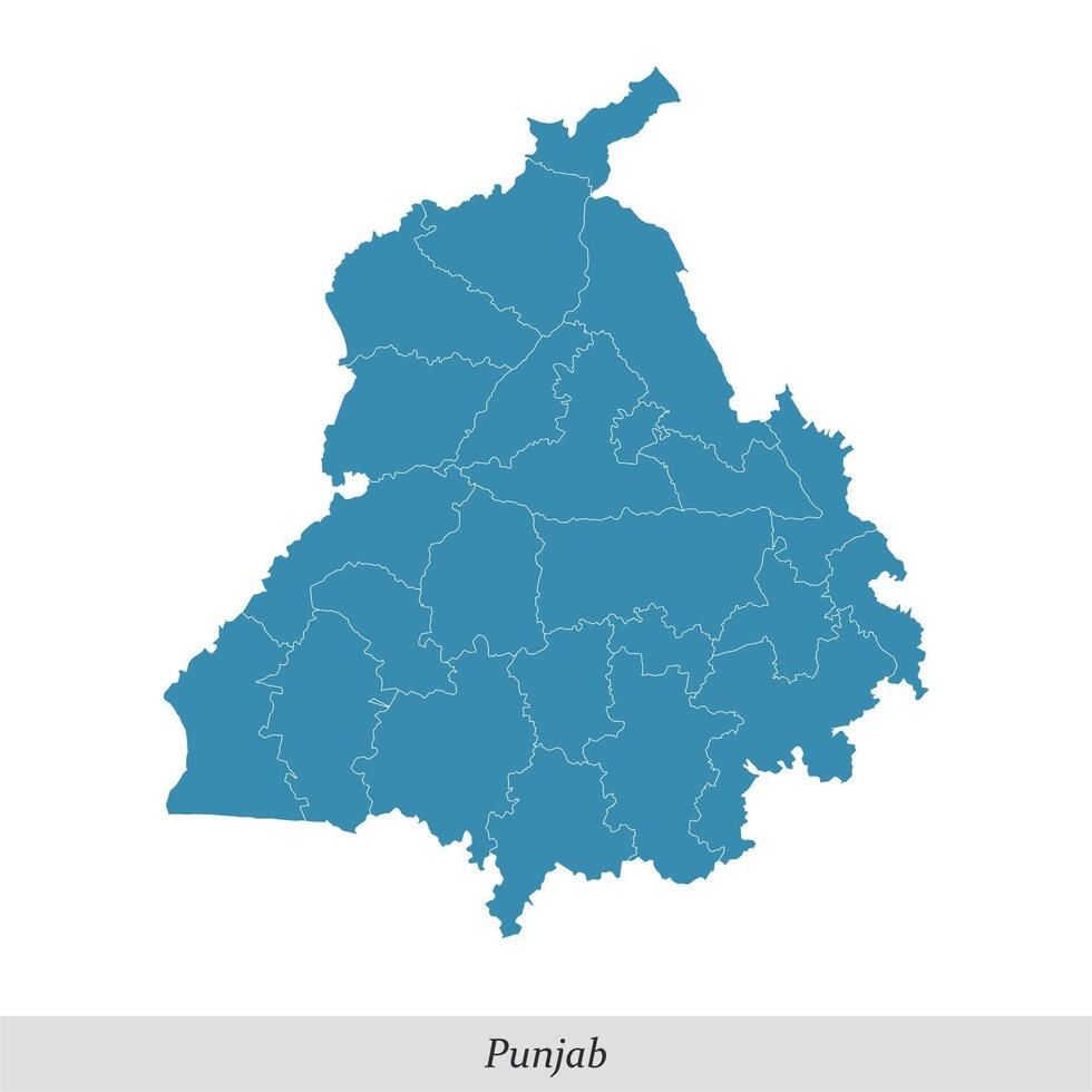 map of Punjab