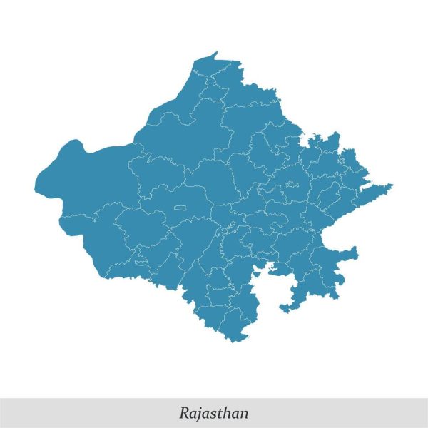 map of Rajasthan