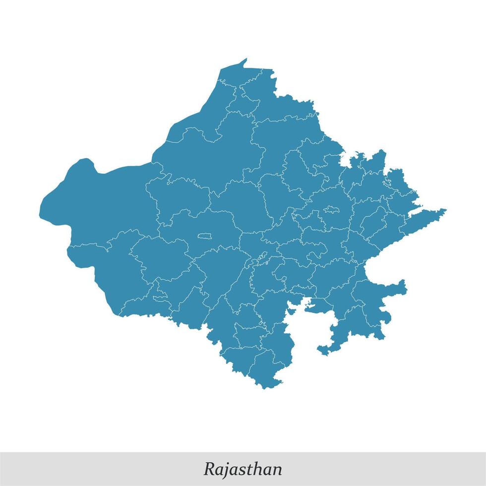map of Rajasthan